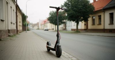 42-latek jechał hulajnogą po alkoholu